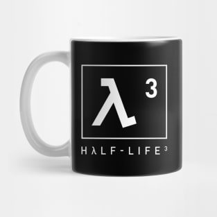 Half Life 3 Light Lambda Symbol Mug